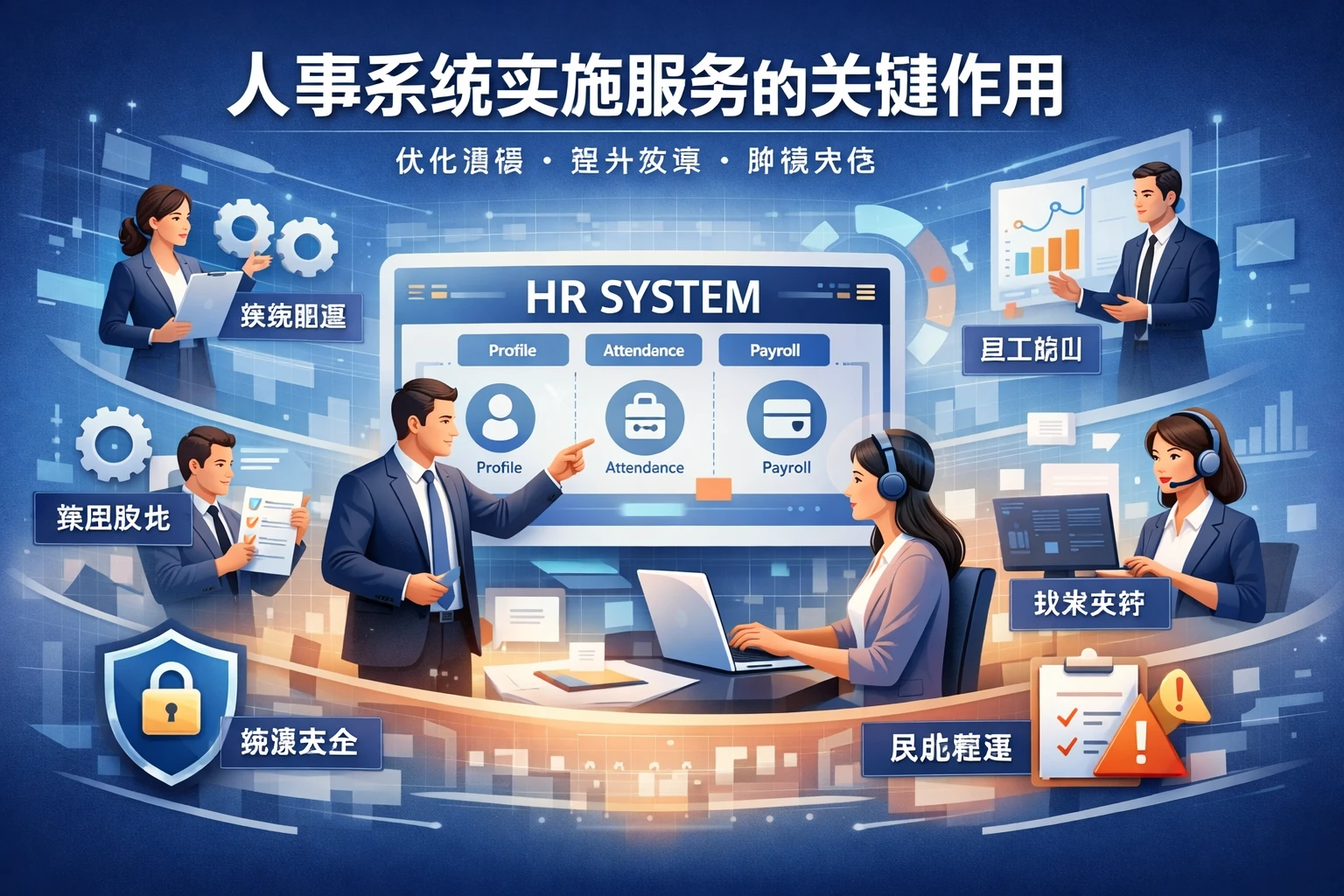 人事系统实施服务的关键作用