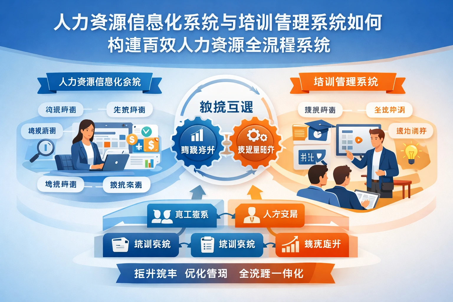 人力资源信息化系统与培训管理系统如何构建高效人力资源全流程系统