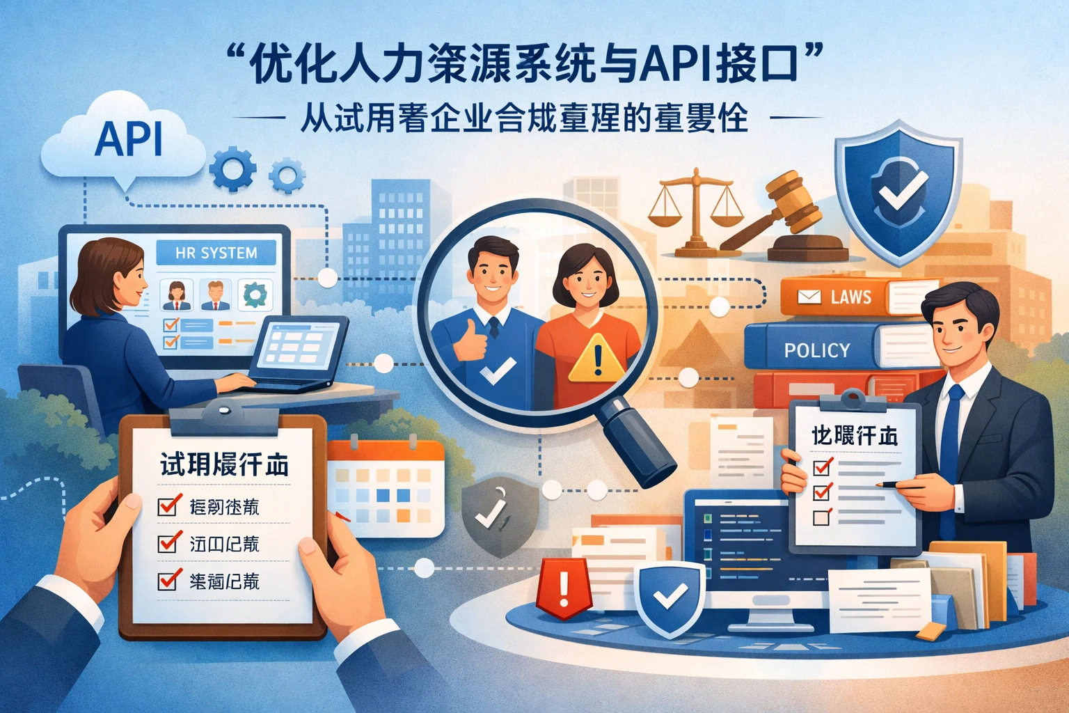 优化人力资源系统与API接口：从试用看企业合规管理的重要性