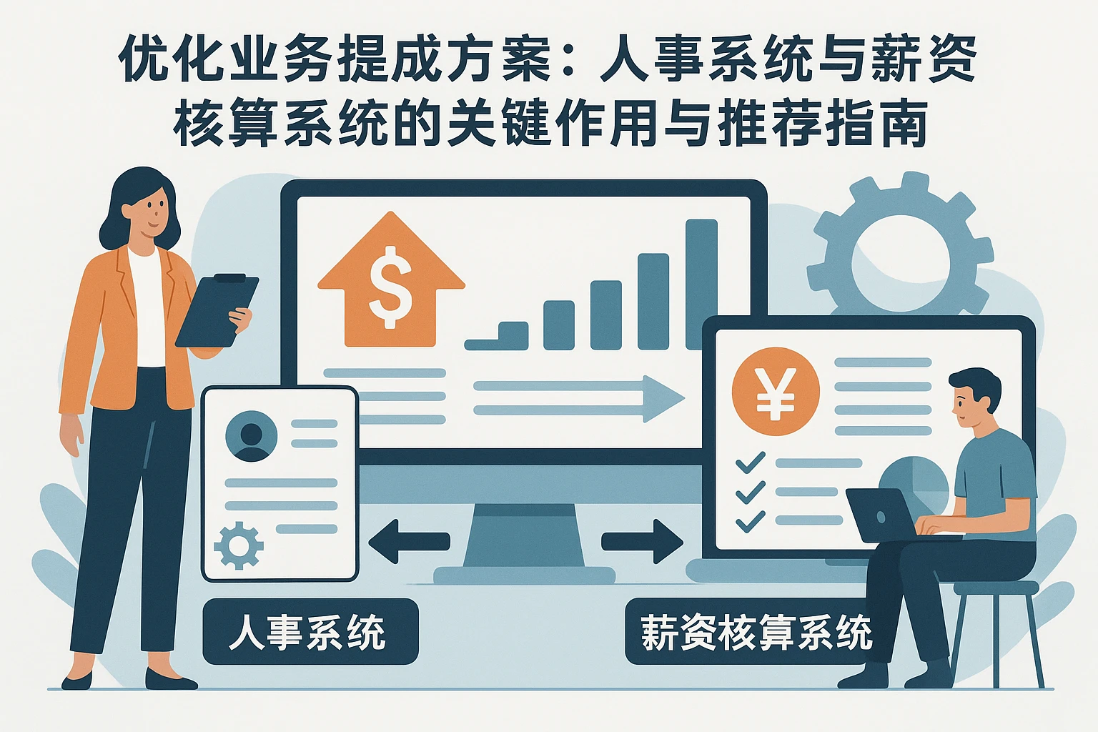 优化业务提成方案：人事系统与薪资核算系统的关键作用与推荐指南