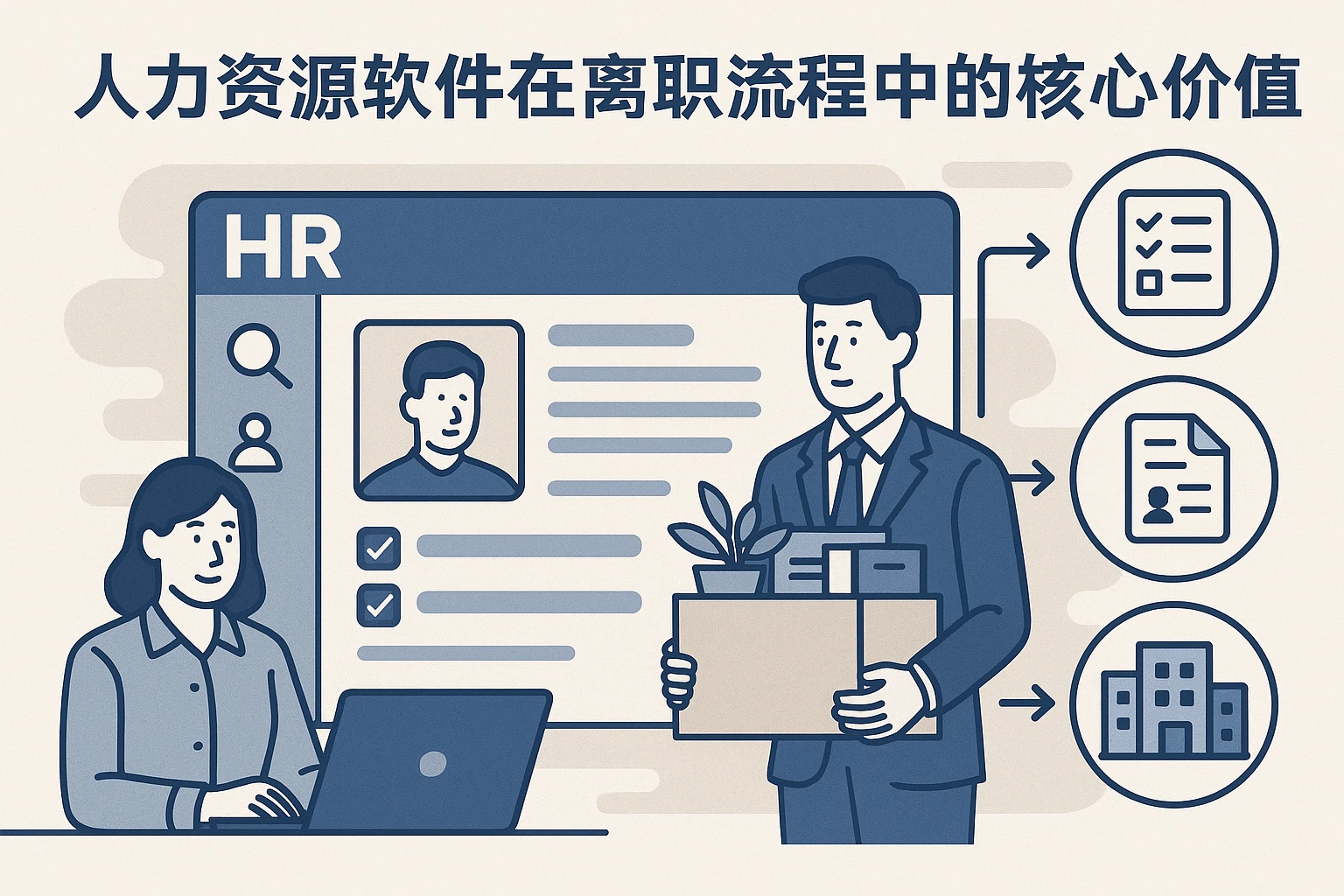 人力资源软件在离职流程中的核心价值