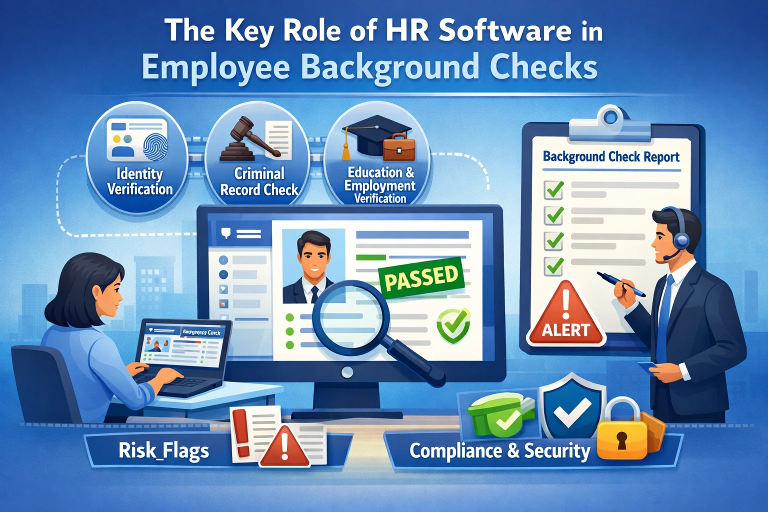 人力资源软件在员工背景核查中的关键作用