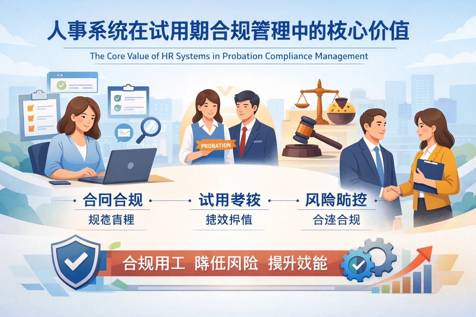 人事系统在试用期合规管理中的核心价值