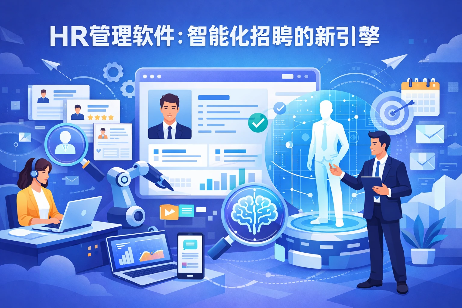 HR管理软件：智能化招聘的新引擎