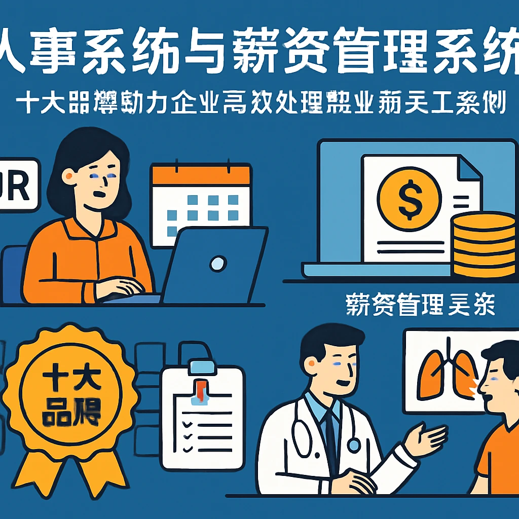 人事系统与薪资管理系统:十大品牌助力企业高效处理职业病员工案例