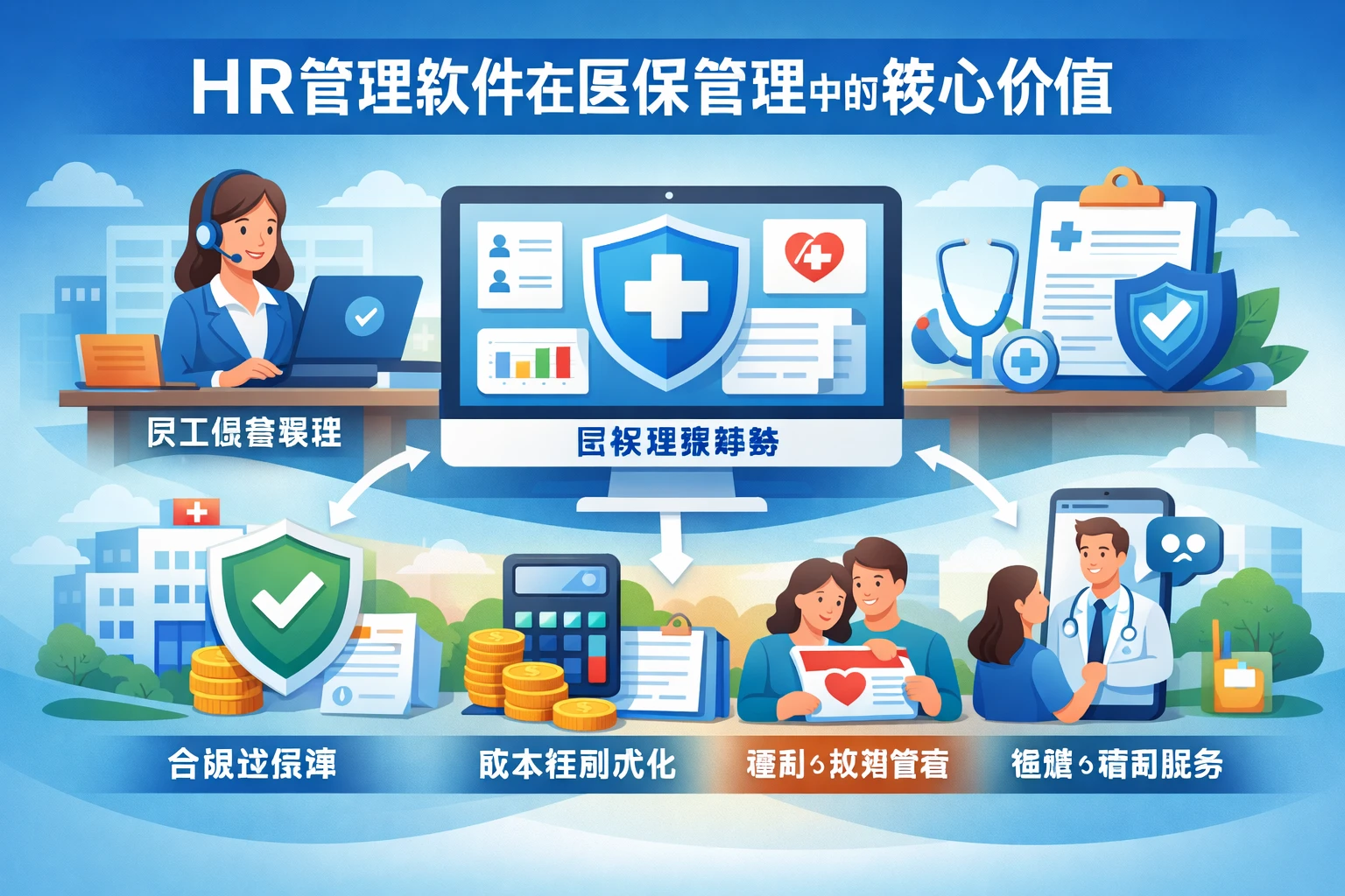 HR管理软件在医保管理中的核心价值
