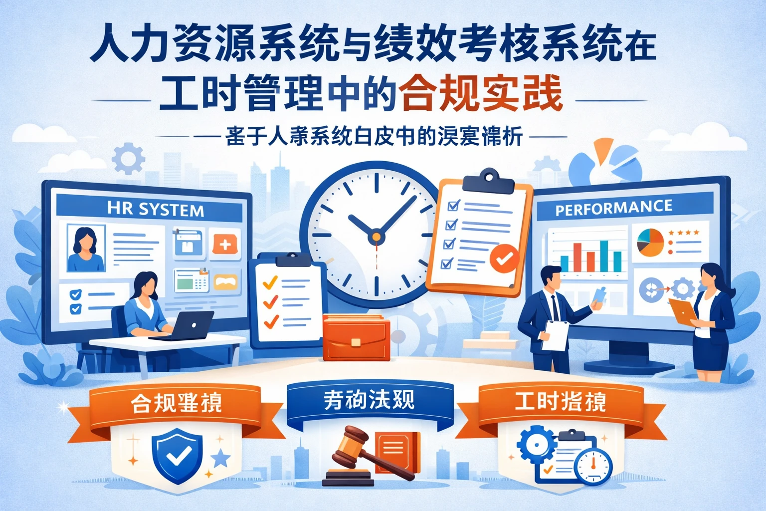 人力资源系统与绩效考核系统在工时管理中的合规实践——基于人事系统白皮书的深度解析