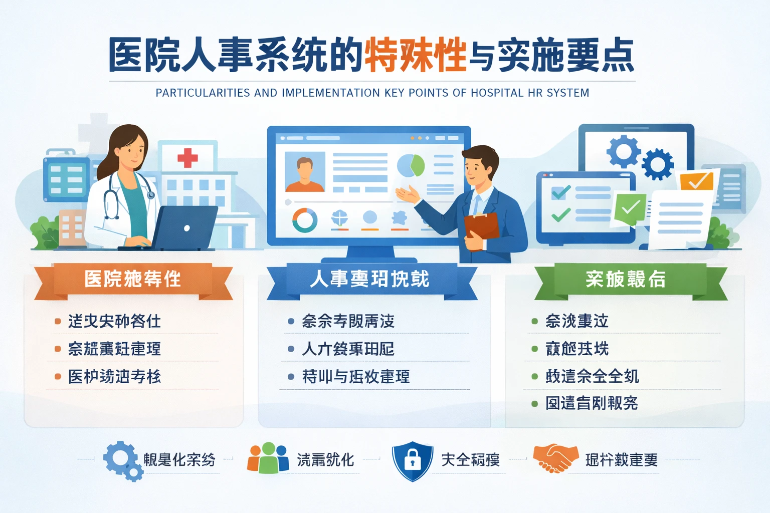 医院人事系统的特殊性与实施要点