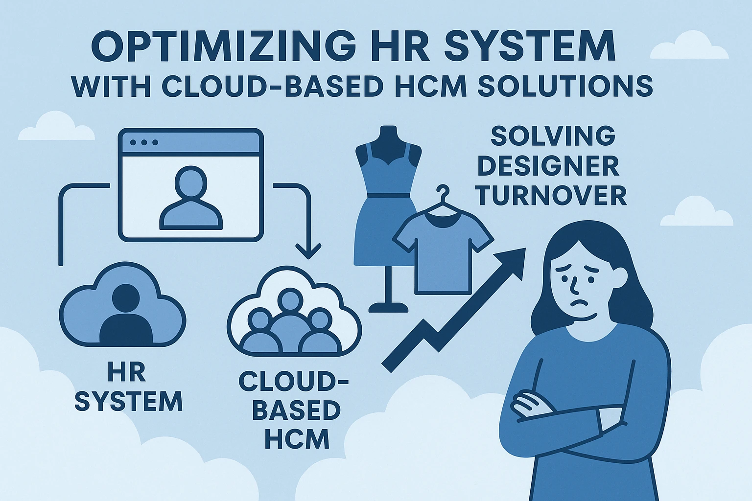 优化人力资源系统与云端人事管理系统,解决服装企业设计师流失难题