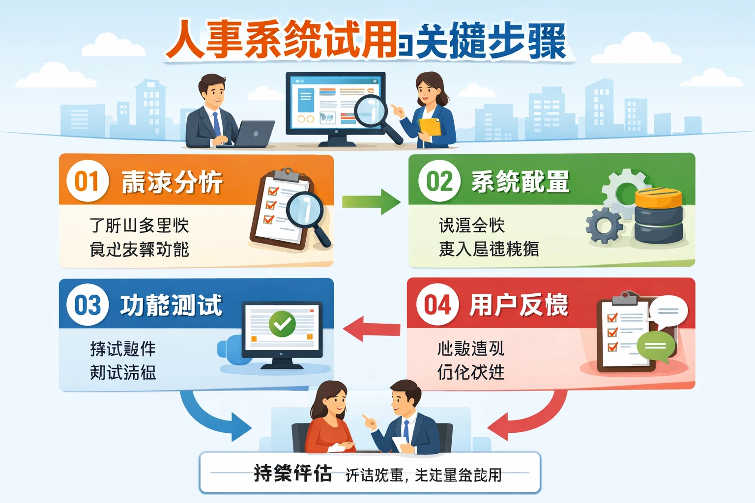 人事系统试用的关键步骤