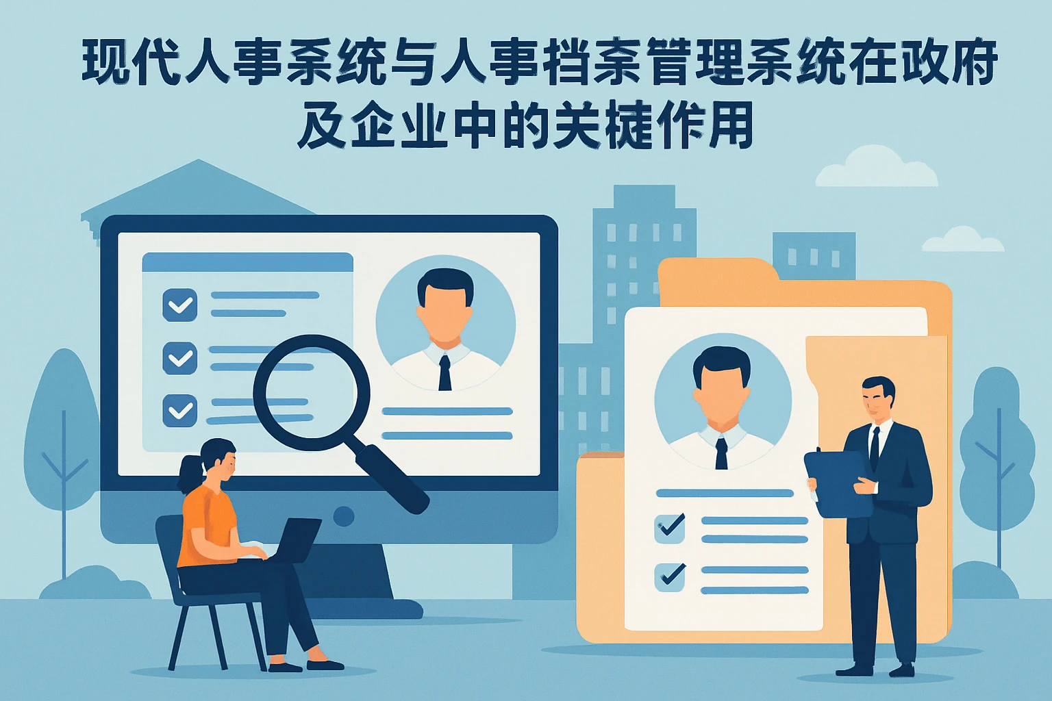 现代人事系统与人事档案管理系统在政府及企业中的关键作用