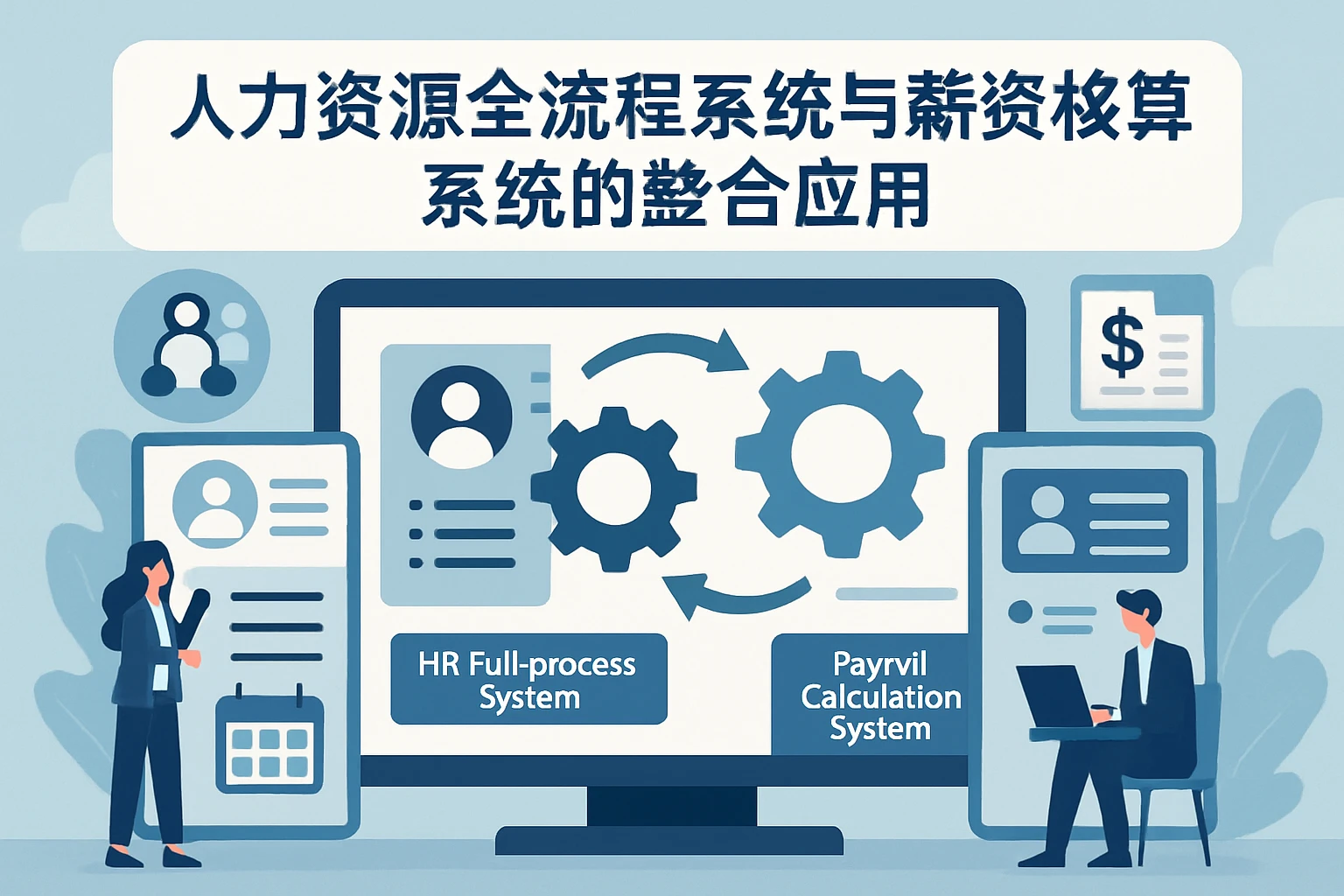 人力资源全流程系统与薪资核算系统的整合应用