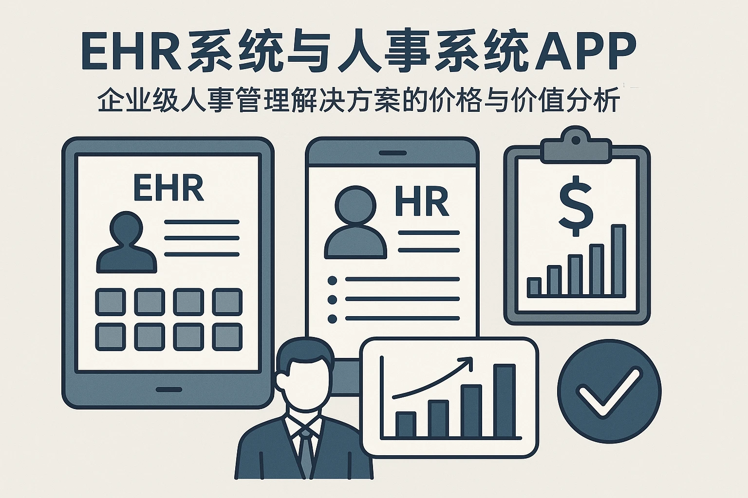 EHR系统与人事系统APP：企业级人事管理解决方案的价格与价值分析