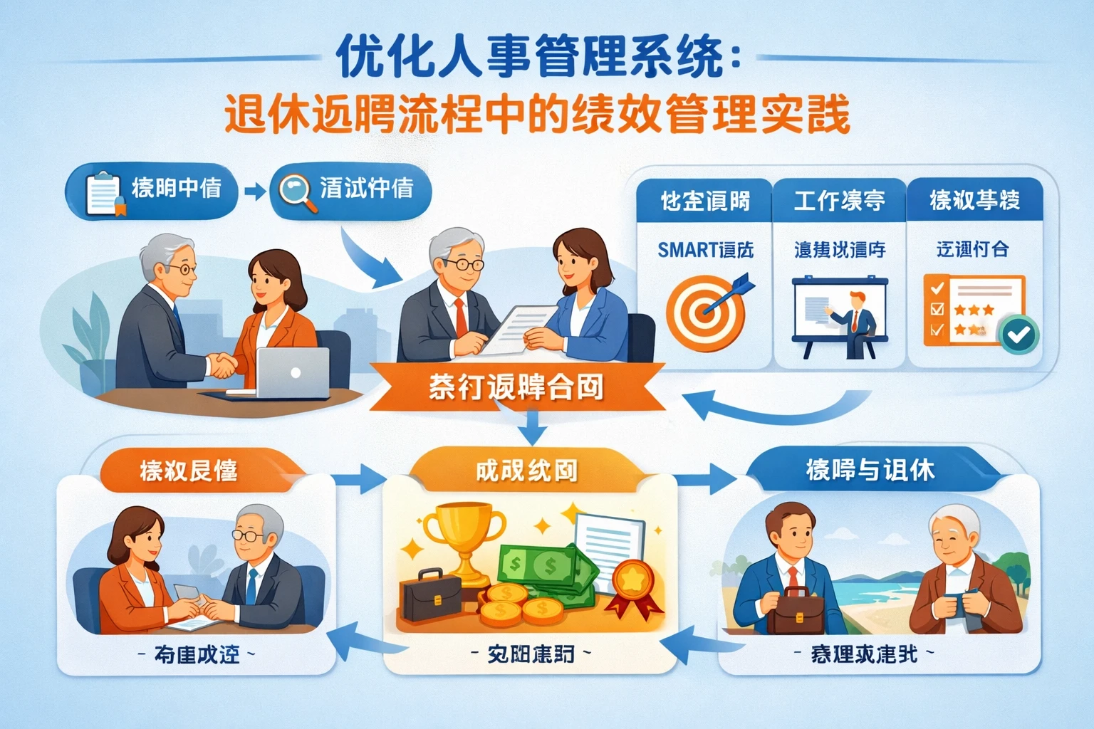 优化人事管理系统：退休返聘流程中的绩效管理实践