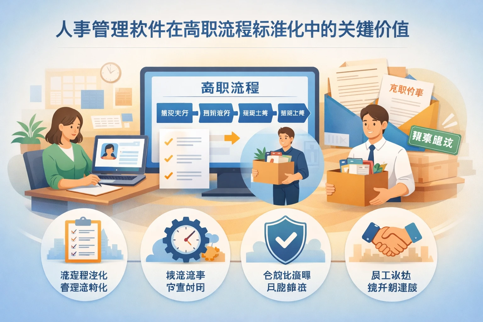 人事管理软件在离职流程标准化中的关键价值
