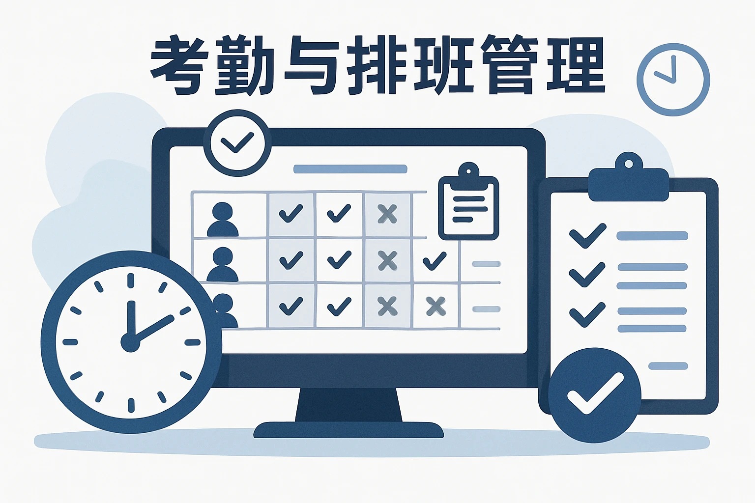 考勤与排班管理