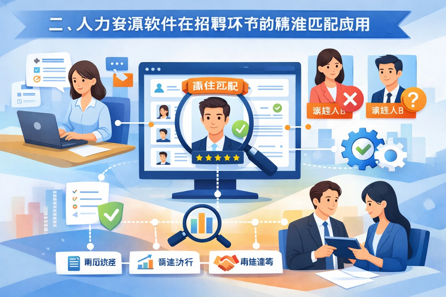 二、人力资源软件在招聘环节的精准匹配应用