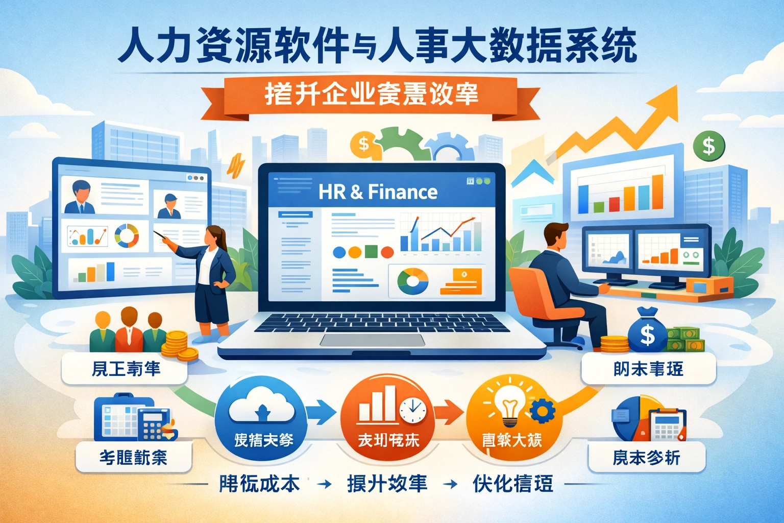 人力资源软件与人事大数据系统如何通过人事财务一体化系统提升企业管理效率
