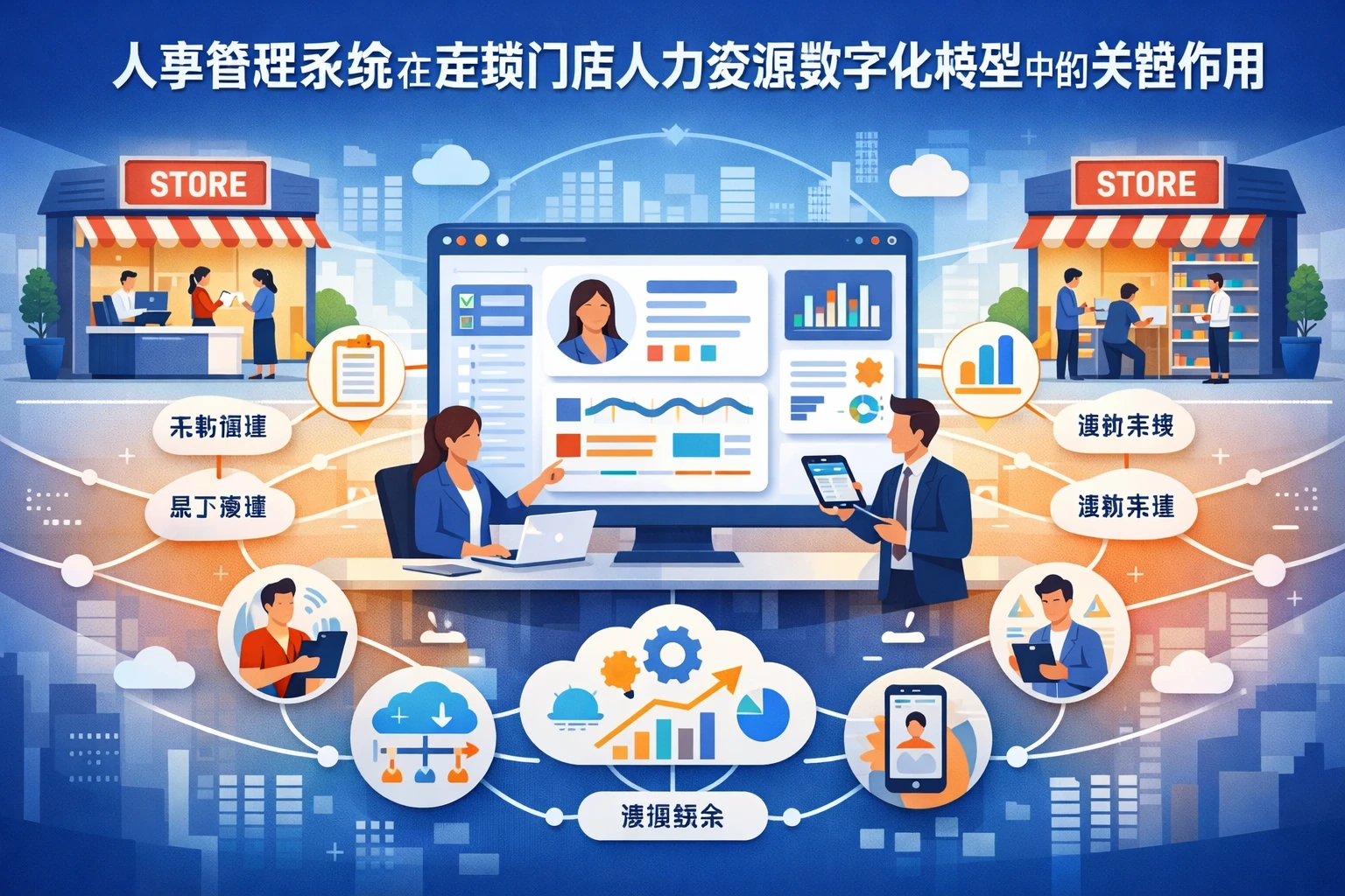 人事管理系统在连锁门店人力资源数字化转型中的关键作用