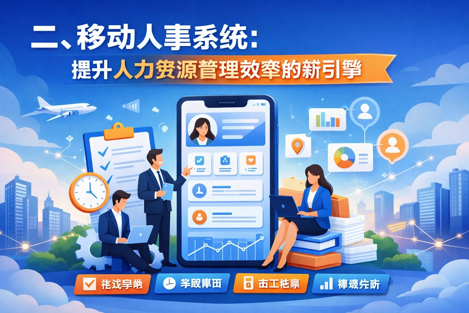 二、移动人事系统：提升人力资源管理效率的新引擎