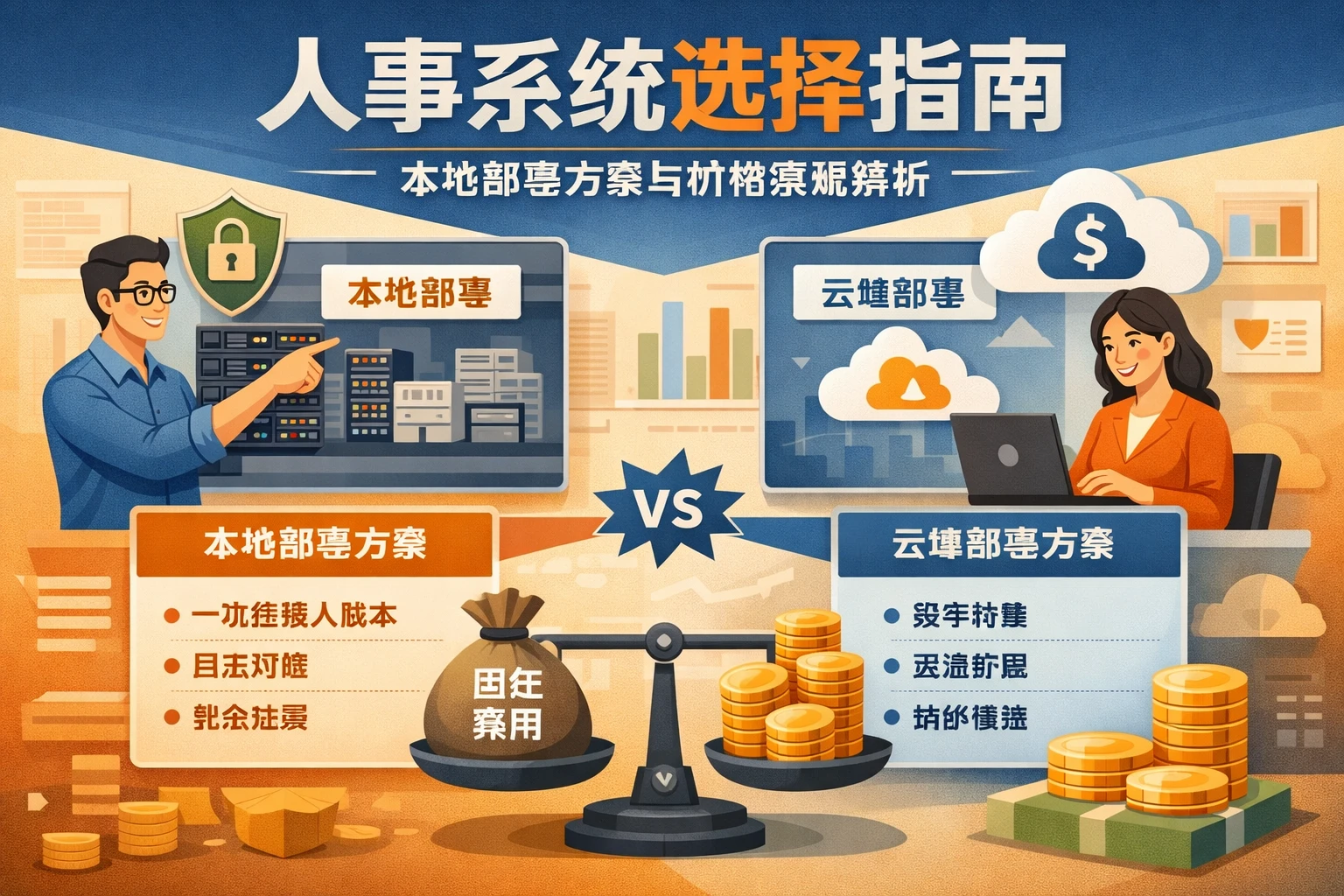 人事系统选择指南：本地部署方案与价格策略解析