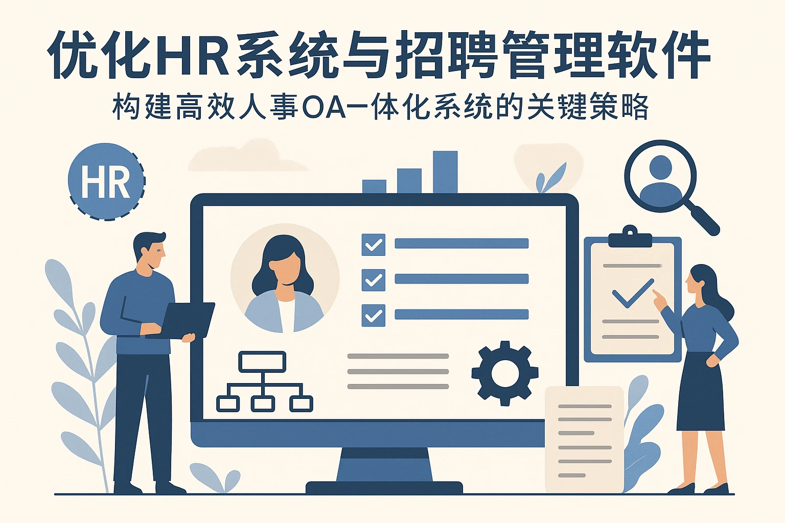 优化HR系统与招聘管理软件：构建高效人事OA一体化系统的关键策略