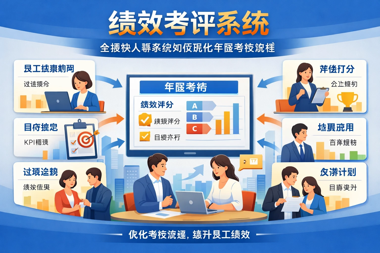 人力资源管理系统中的绩效考评系统：全模块人事系统如何优化年底考核流程