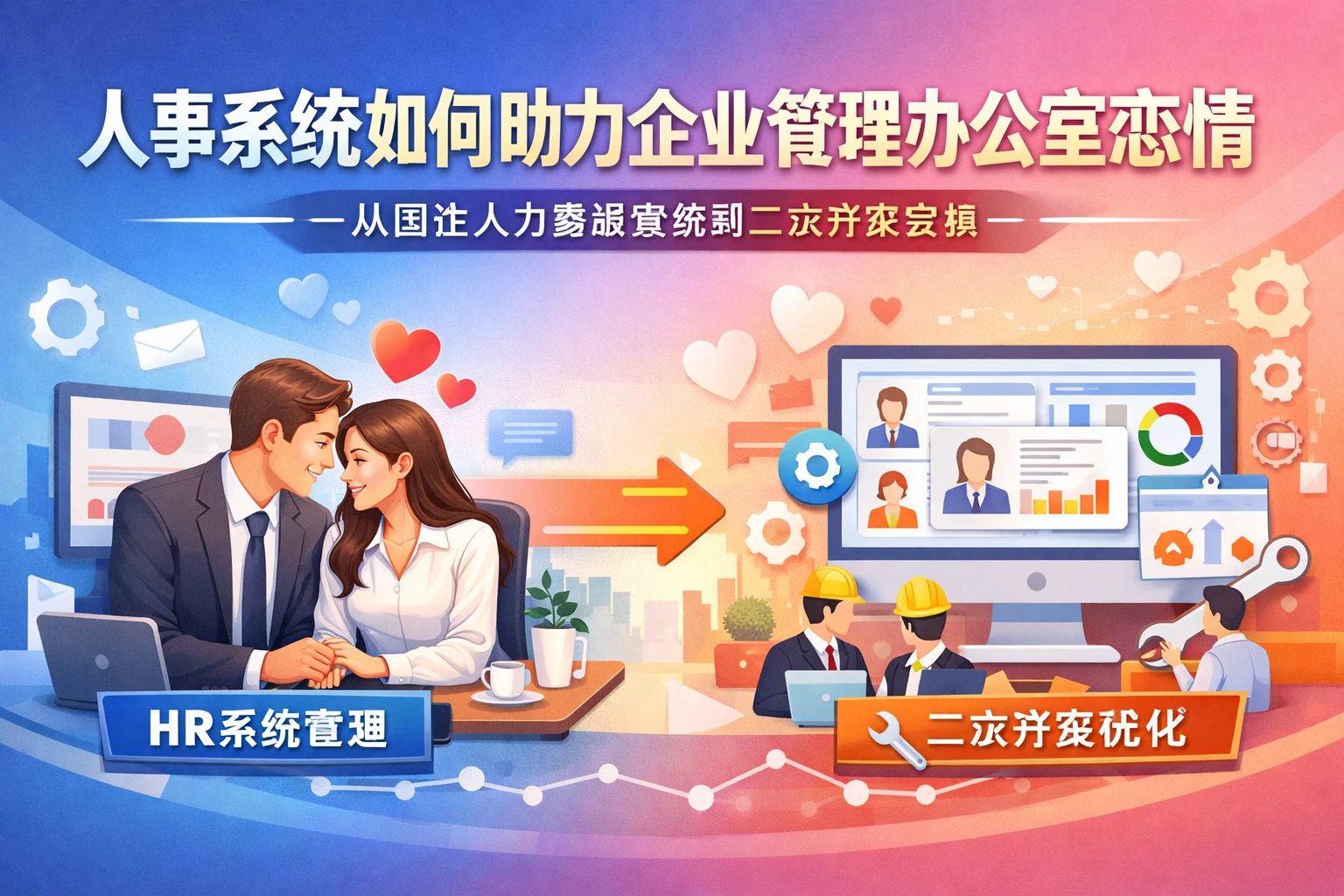 人事系统如何助力企业管理办公室恋情——从国企人力资源系统到二次开发实践