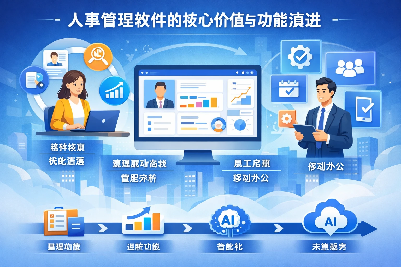 人事管理软件的核心价值与功能演进