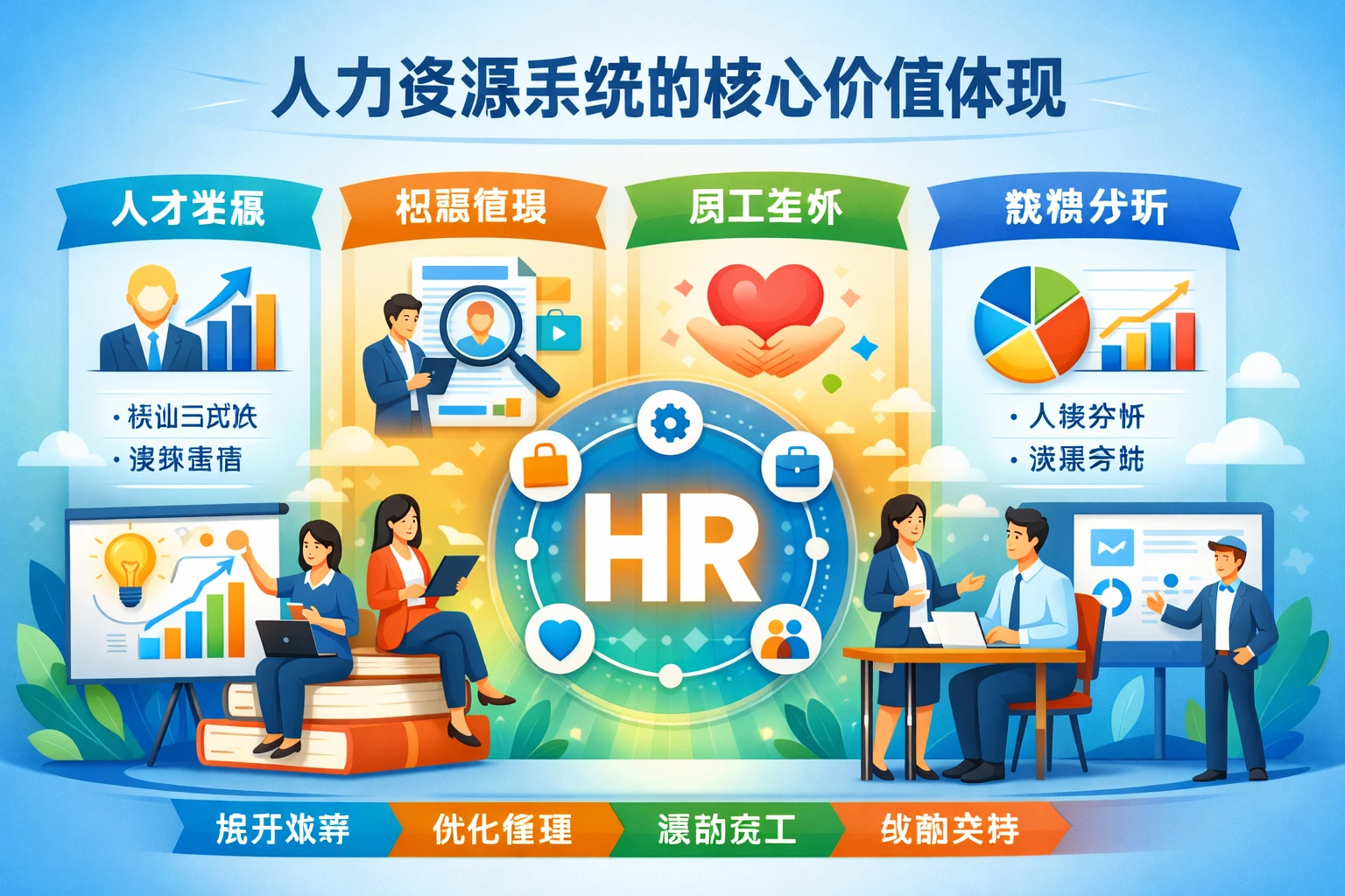 人力资源系统的核心价值体现
