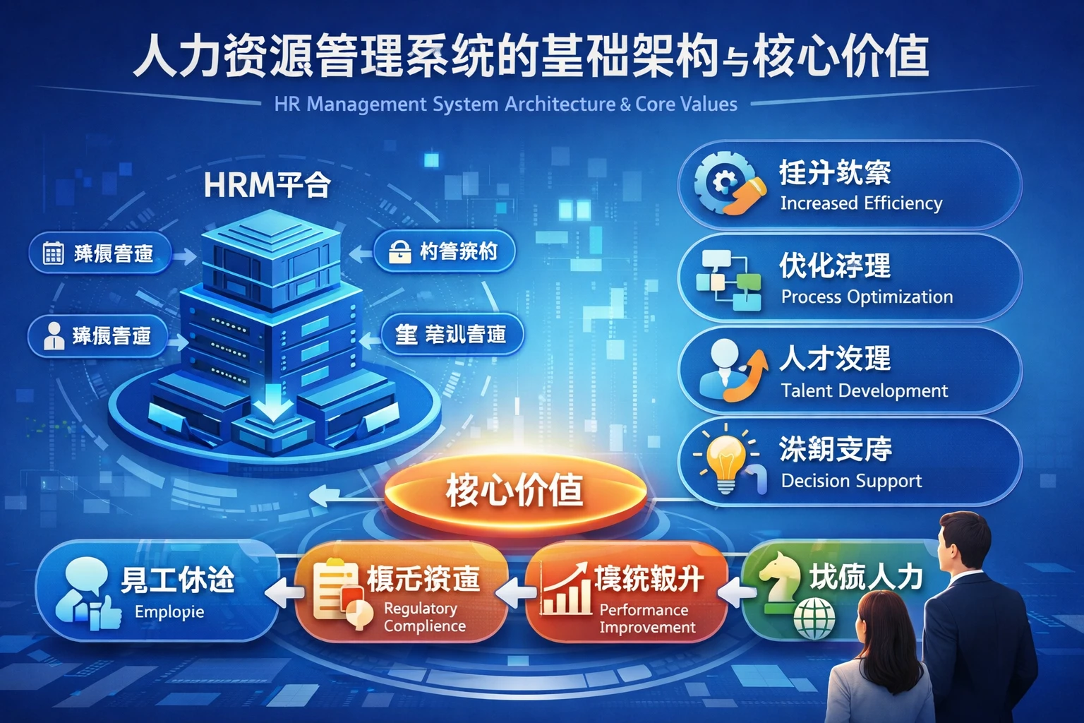 人力资源管理系统的基础架构与核心价值