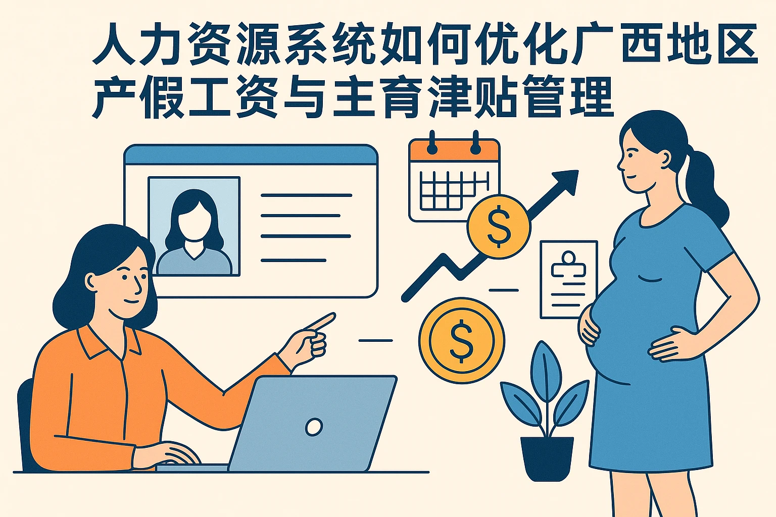 人力资源系统如何优化广西地区产假工资与生育津贴管理