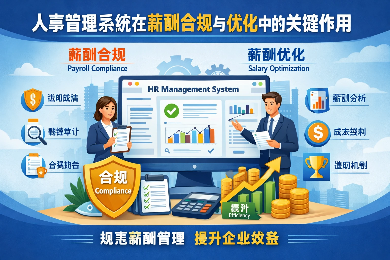 人事管理系统在薪酬合规与优化中的关键作用