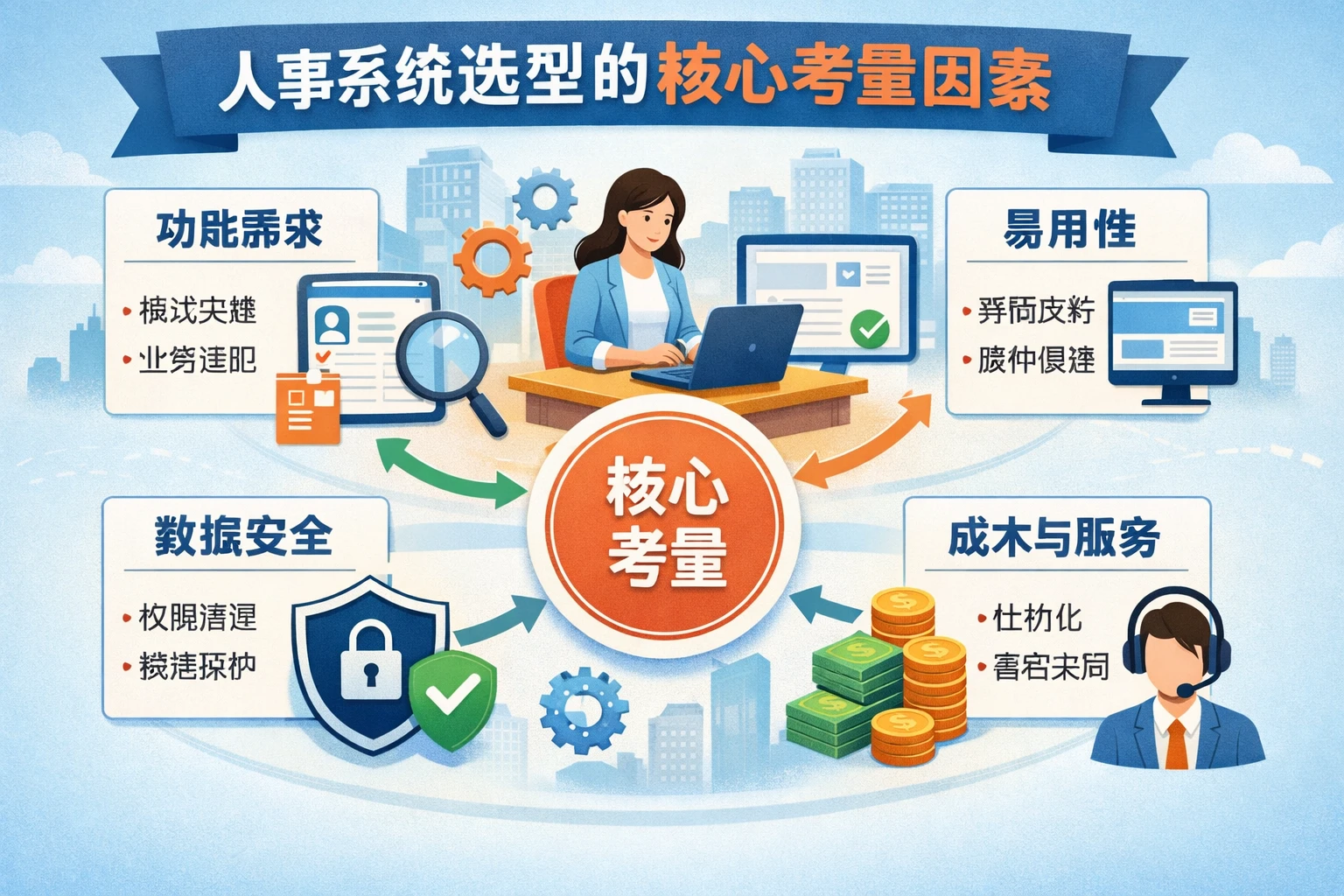 人事系统选型的核心考量因素