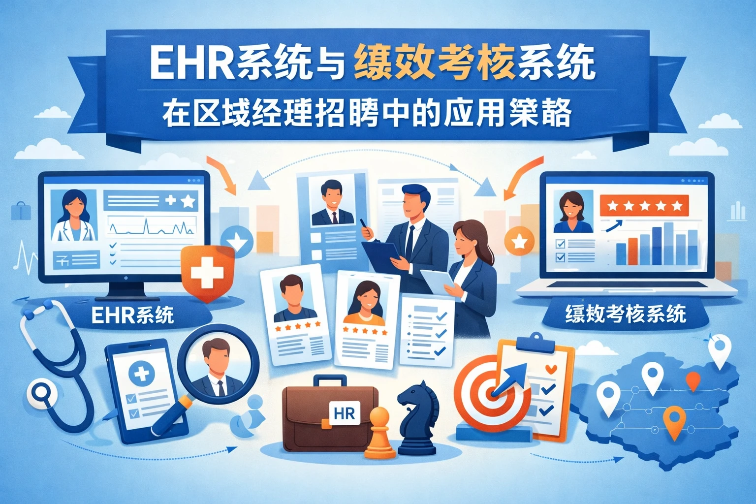 EHR系统与绩效考核系统在区域经理招聘中的应用策略
