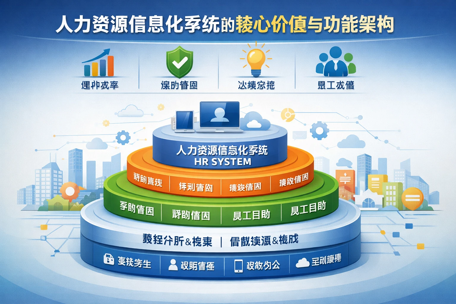 人力资源信息化系统的核心价值与功能架构