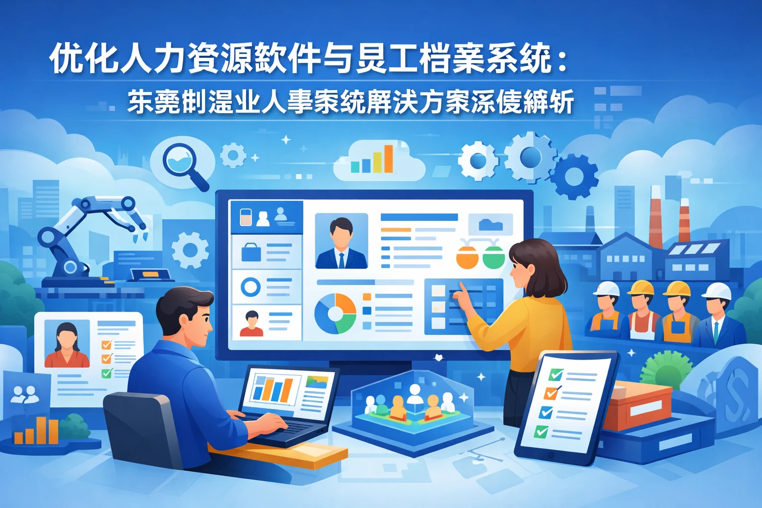 优化人力资源软件与员工档案系统：东莞制造业人事系统解决方案深度解析