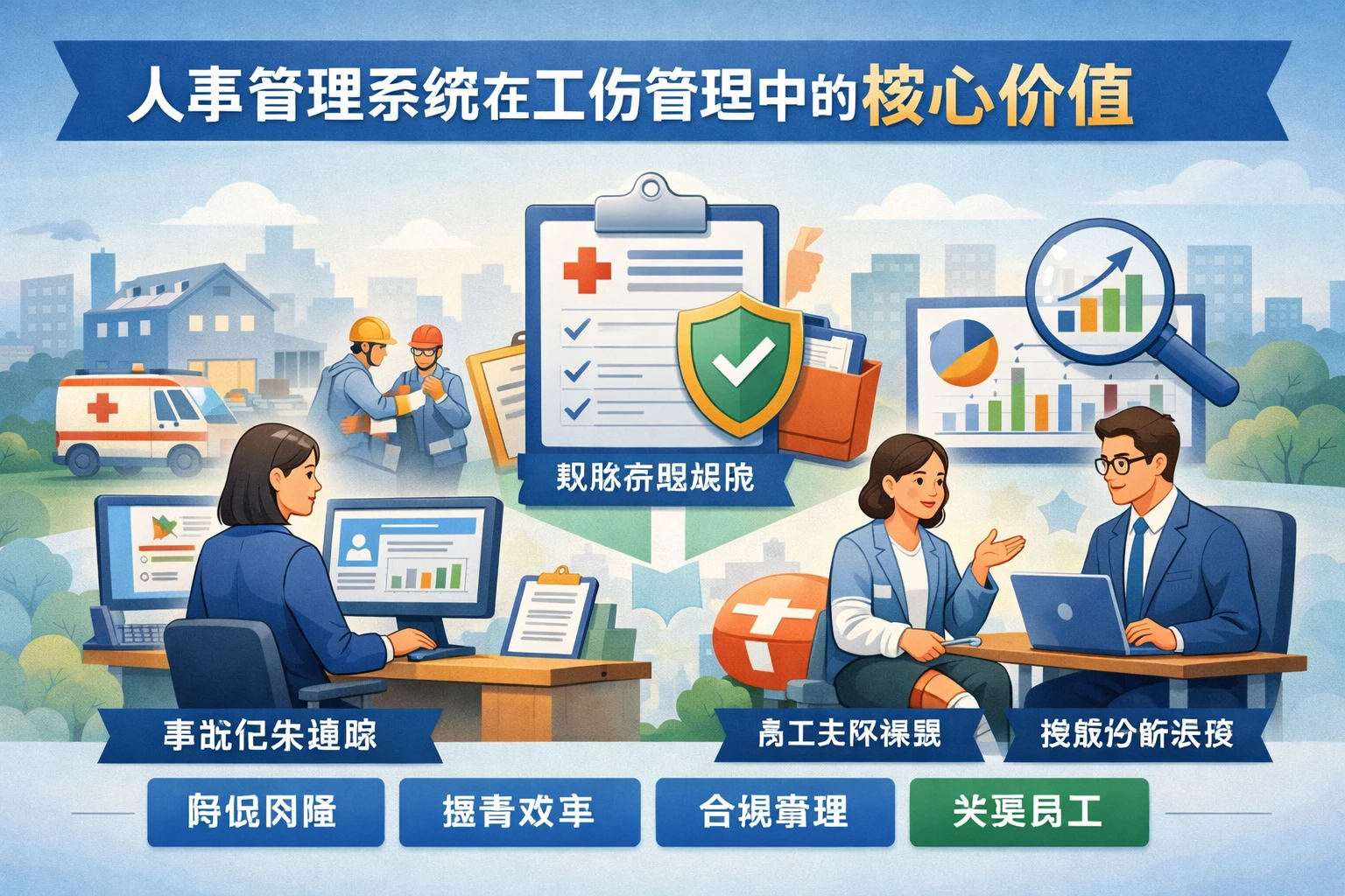 人事管理系统在工伤管理中的核心价值