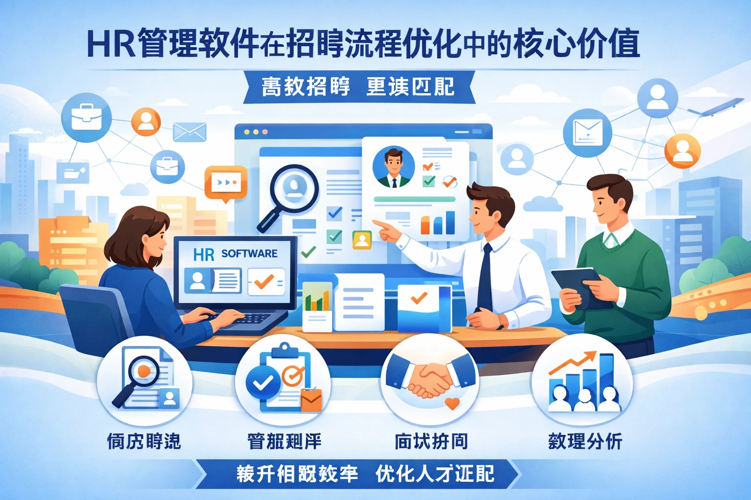 HR管理软件在招聘流程优化中的核心价值