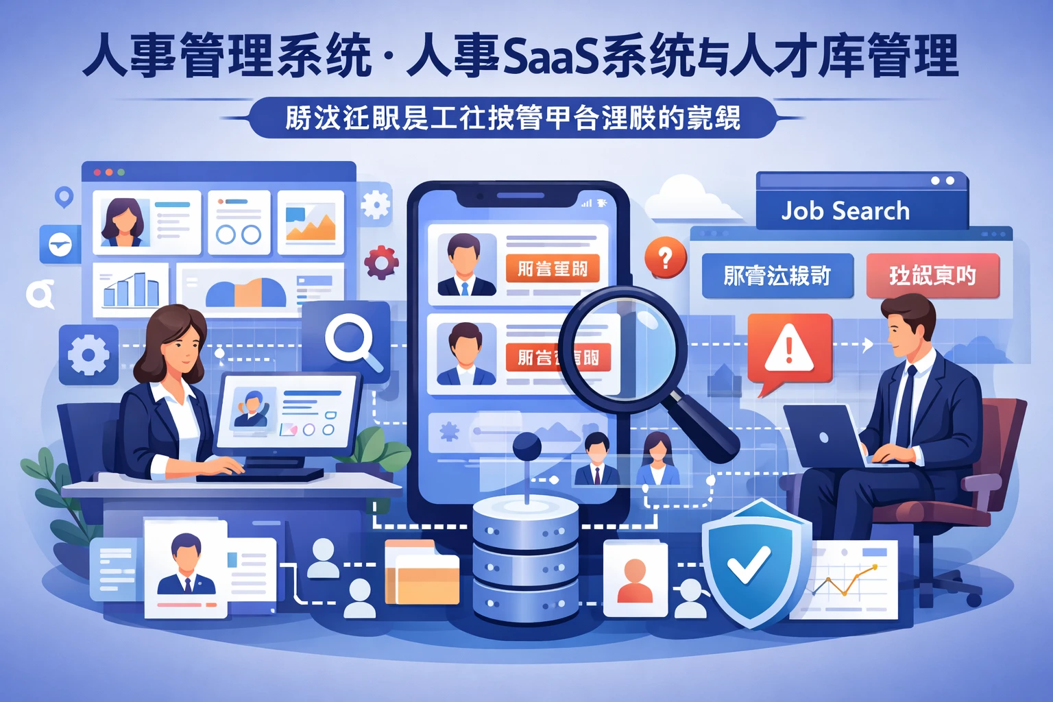 人事管理系统、人事SaaS系统与人才库管理系统：解决在职员工在招聘平台活跃的难题