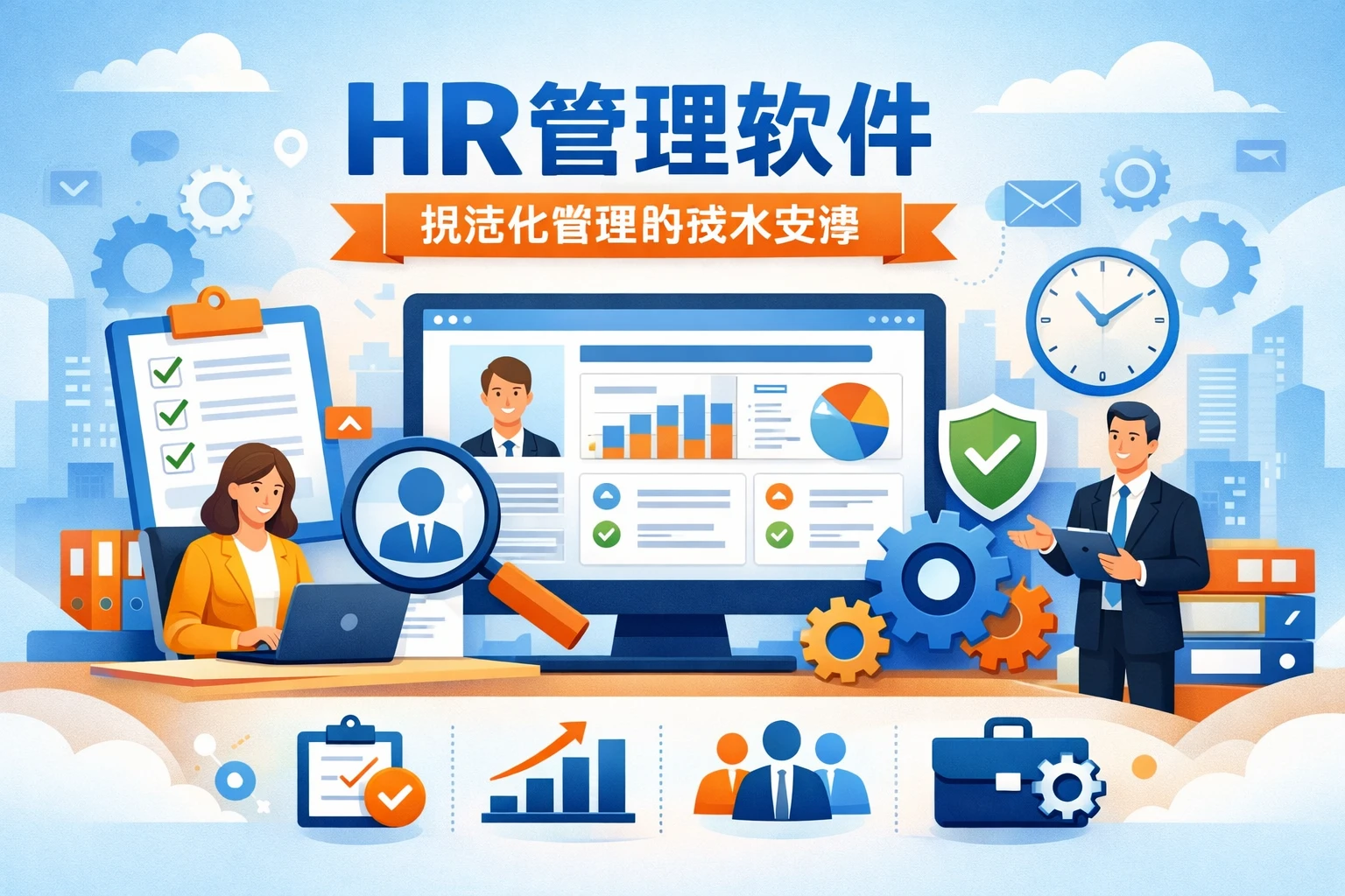 HR管理软件:规范化管理的技术支撑