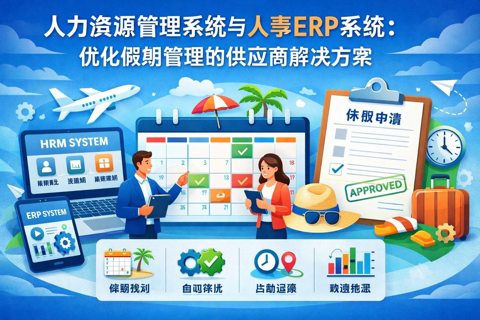 人力资源管理系统与人事ERP系统:优化假期管理的供应商解决方案