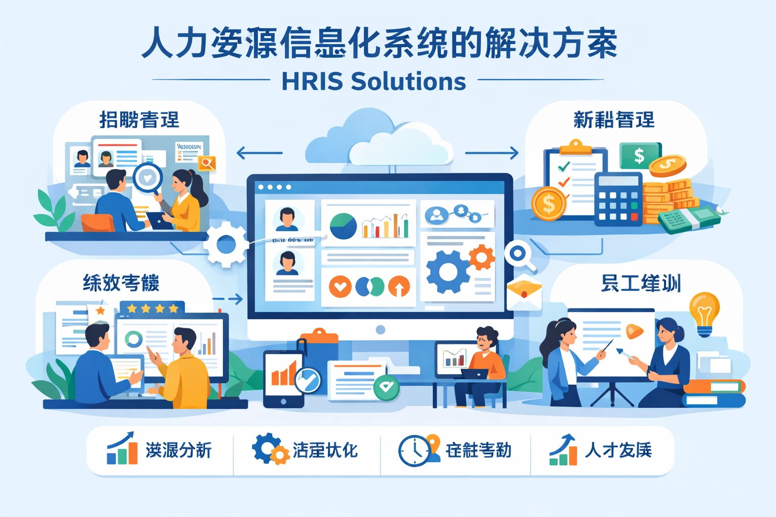 人力资源信息化系统的解决方案