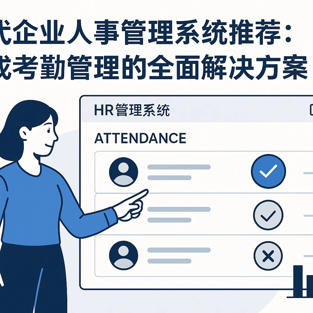 现代企业人事管理系统推荐：集成考勤管理的全面解决方案