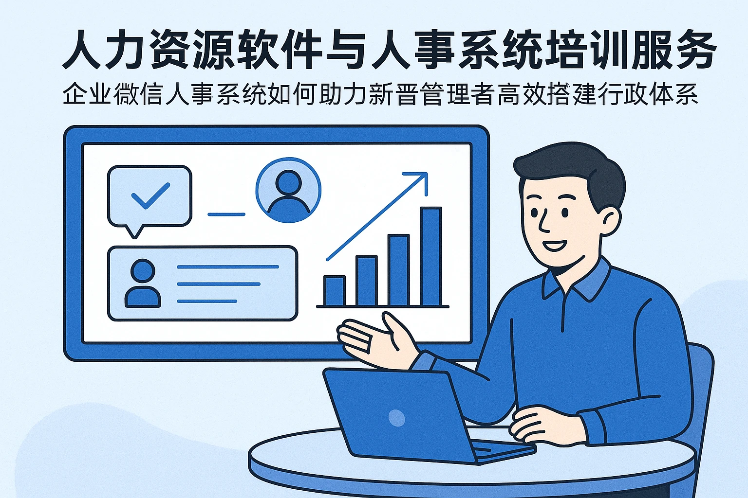 人力资源软件与人事系统培训服务：企业微信人事系统如何助力新晋管理者高效搭建行政体系