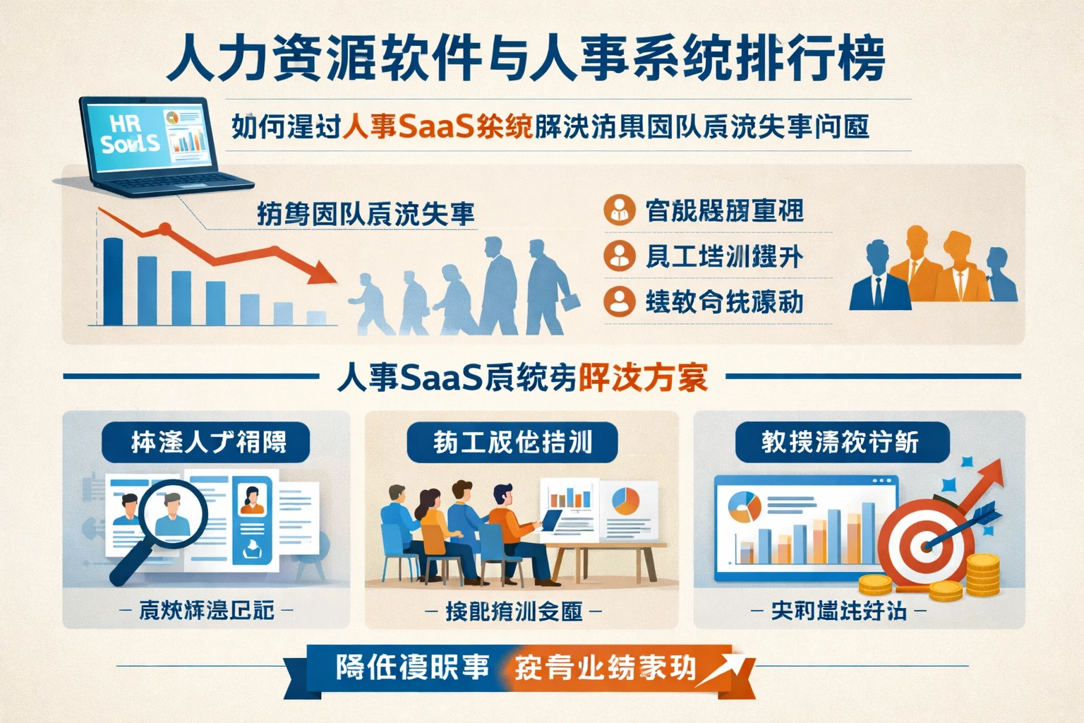 人力资源软件与人事系统排行榜：如何通过人事SaaS系统解决销售团队高流失率问题