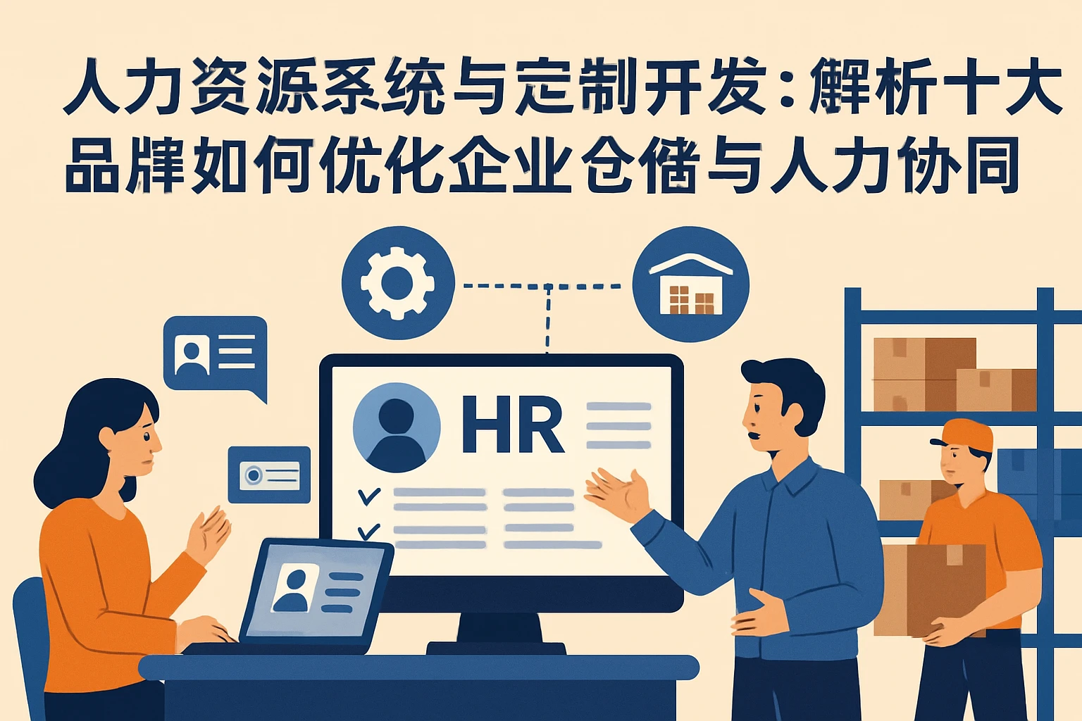 人力资源系统与定制开发：解析十大品牌如何优化企业仓储与人力协同