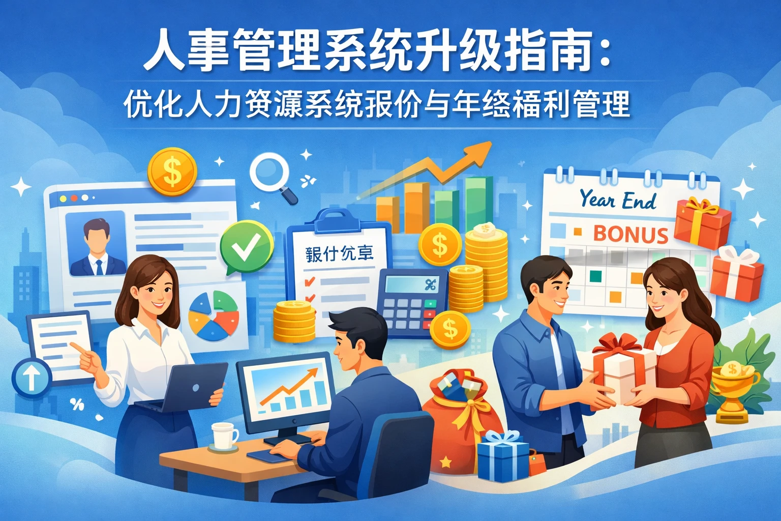 人事管理系统升级指南：优化人力资源系统报价与年终福利管理