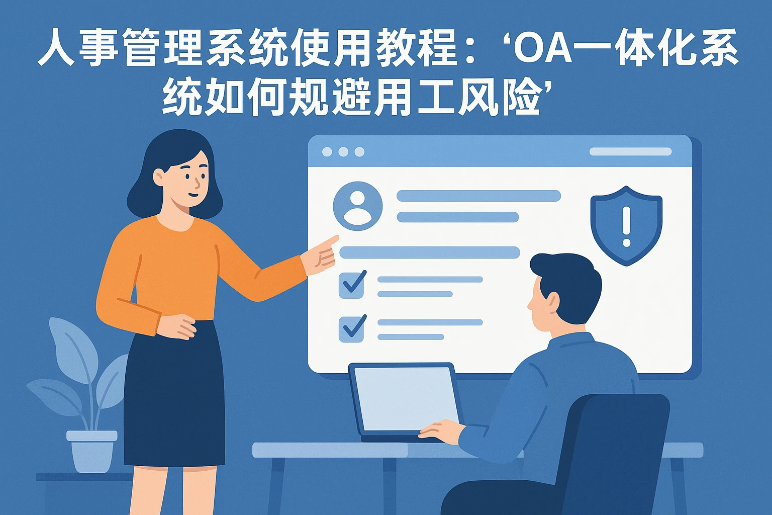人事管理系统使用教程：OA一体化系统如何规避用工风险