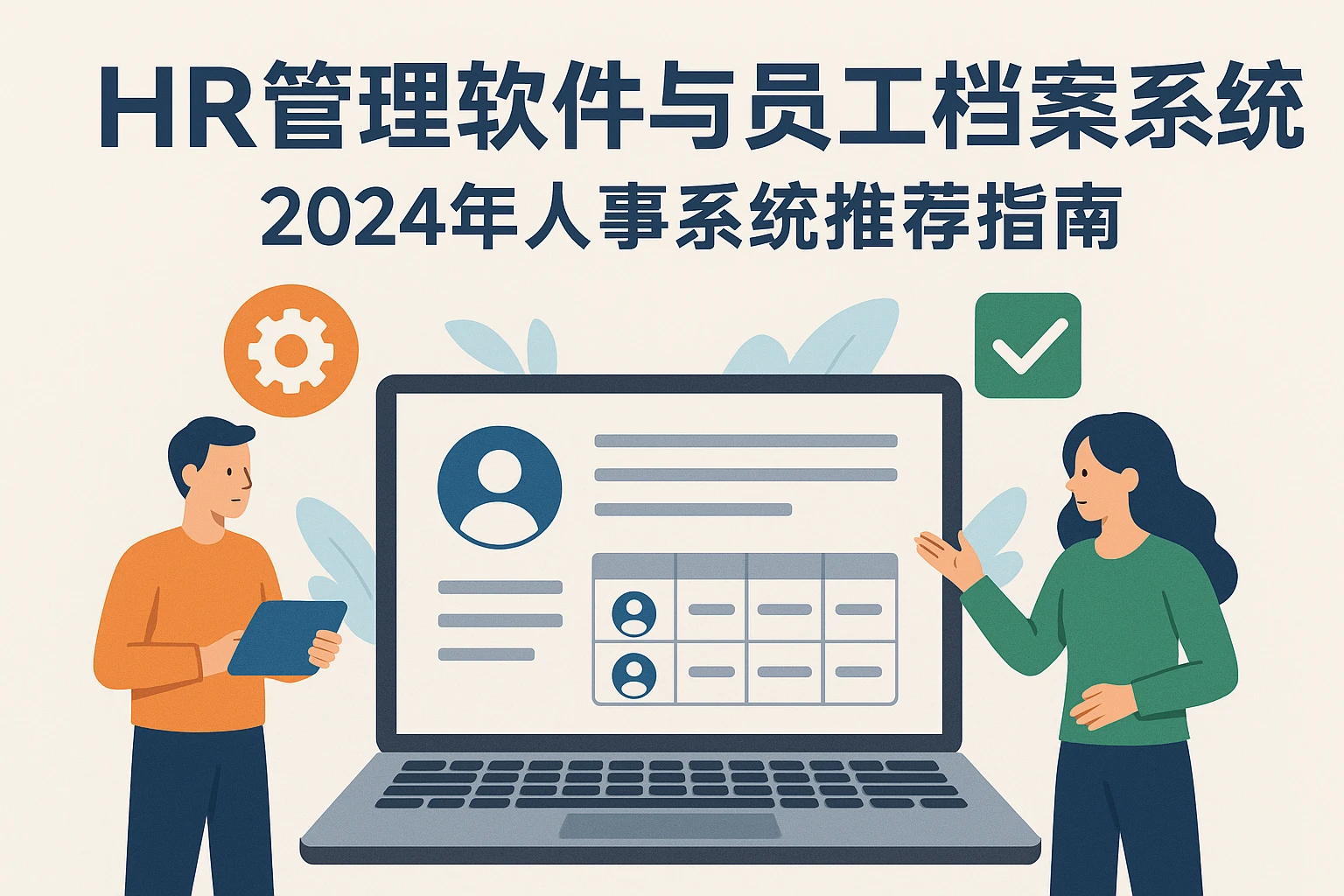 HR管理软件与员工档案系统：2024年人事系统推荐指南